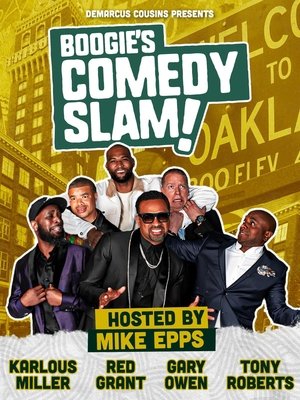 DeMarcus Cousins Presents Boogie's Comedy Slam Poster