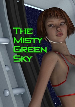The Misty Green Sky Poster